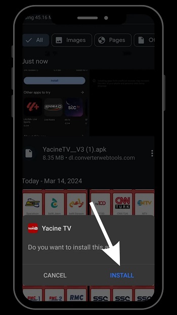 yacine tv black download 2